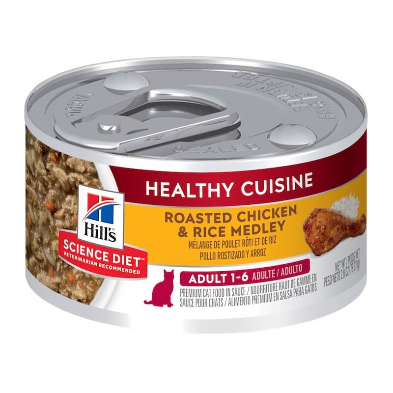 Hill's Science Plan - Feline - Adult - Chicken & Rice - Stew - 79g Tin
