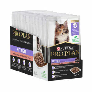 Purina Pro Plan - Salmon in Gravy - Kitten Pouch 85g